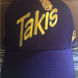 Purple and Yellow Cap